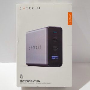 COPY - Satechi 100W 3-Port USB Type-C and Type-A PD Compact GaN Charger #ST-TC1…